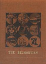 Belmont High School 1971 yearbook cover photo