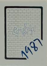 1987 Clio High School Yearbook from Clio, Michigan cover image