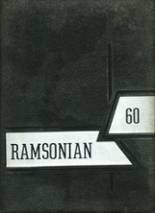 Ramseur High School 1960 yearbook cover photo