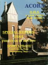 Oakwood High School 1984 yearbook cover photo