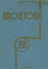 1939 Brockton High School Yearbook from Brockton, Massachusetts cover image
