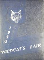 Wildwood High School 1954 yearbook cover photo