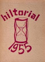 Hilton High School 1955 yearbook cover photo