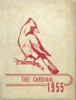 Jacksonville-Trimble High School 1955 yearbook cover photo
