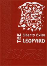 Liberty-Eylau High School 1973 yearbook cover photo