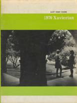 Xavier High School 1970 yearbook cover photo