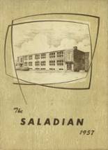 Adamsville High School 1957 yearbook cover photo