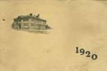 Laramie High School 1920 yearbook cover photo