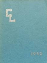 Croswell-Lexington High School 1952 yearbook cover photo