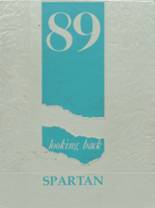 Sparta High School 1989 yearbook cover photo
