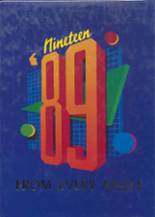 Union High School 1989 yearbook cover photo