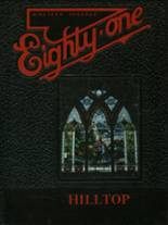 God's Bible School 1981 yearbook cover photo