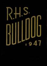 1947 Reynoldsville High School Yearbook from Reynoldsville, Pennsylvania cover image