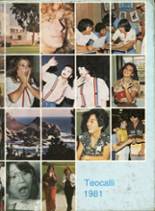1981 Mark Keppel High School Yearbook from Alhambra, California cover image