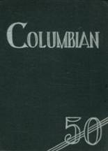 1950 Columbia High School Yearbook from East greenbush, New York cover image