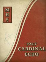 Melvindale High School 1947 yearbook cover photo