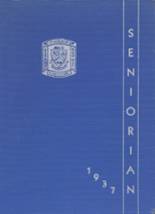 Thorp High School 1937 yearbook cover photo
