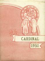 Plainville High School 1951 yearbook cover photo