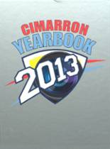 Cimarron High School 2013 yearbook cover photo