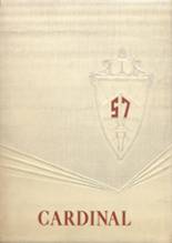 Erie Community High School 1957 yearbook cover photo