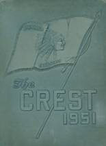 Peoria High School 1951 yearbook cover photo