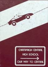 Champaign Central High School 1983 yearbook cover photo