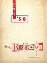 Bethel Park High School 1958 yearbook cover photo