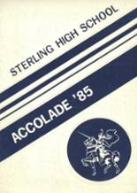 Sterling High School 1985 yearbook cover photo