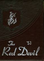 Rankin High School 1951 yearbook cover photo