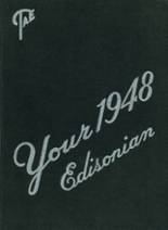 Thomas A. Edison High School 1948 yearbook cover photo