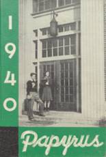 Pendleton Heights High School 1940 yearbook cover photo