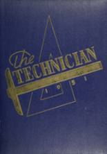 Boston Technical High School 1951 yearbook cover photo
