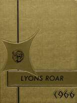 Lyons Village High School 1966 yearbook cover photo