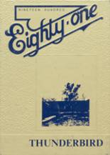 1981 Perkins High School Yearbook from Guy, Arkansas cover image