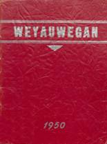 Weyauwega High School 1950 yearbook cover photo