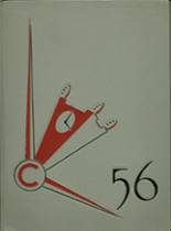 Central High School 1956 yearbook cover photo