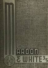Austin High School 1935 yearbook cover photo