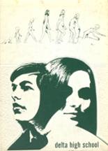 Delta High School 1973 yearbook cover photo