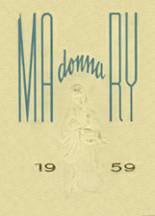 Madonna High School 1959 yearbook cover photo