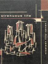 1957 Roosevelt High School Yearbook from Seattle, Washington cover image
