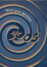 2005 West Lyon High School Yearbook from Inwood, Iowa cover image