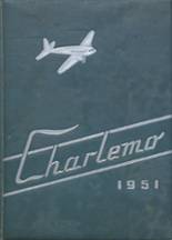 St. Charles High School 1951 yearbook cover photo