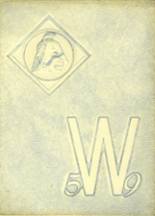 Warren Central High School 1959 yearbook cover photo
