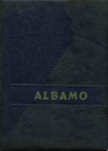 Alba High School 1956 yearbook cover photo