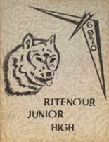 Ritenour Junior High School 1970 yearbook cover photo