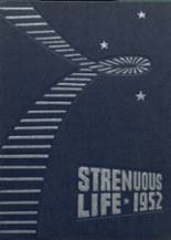 Roosevelt High School 1952 yearbook cover photo