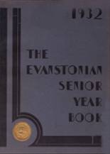 Evanston Township High School 1932 yearbook cover photo