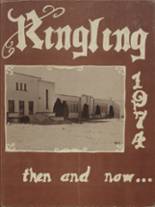 Ringling High School 1974 yearbook cover photo