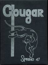 Albany High School 1947 yearbook cover photo