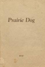 Prairie Du Chien High School 1930 yearbook cover photo